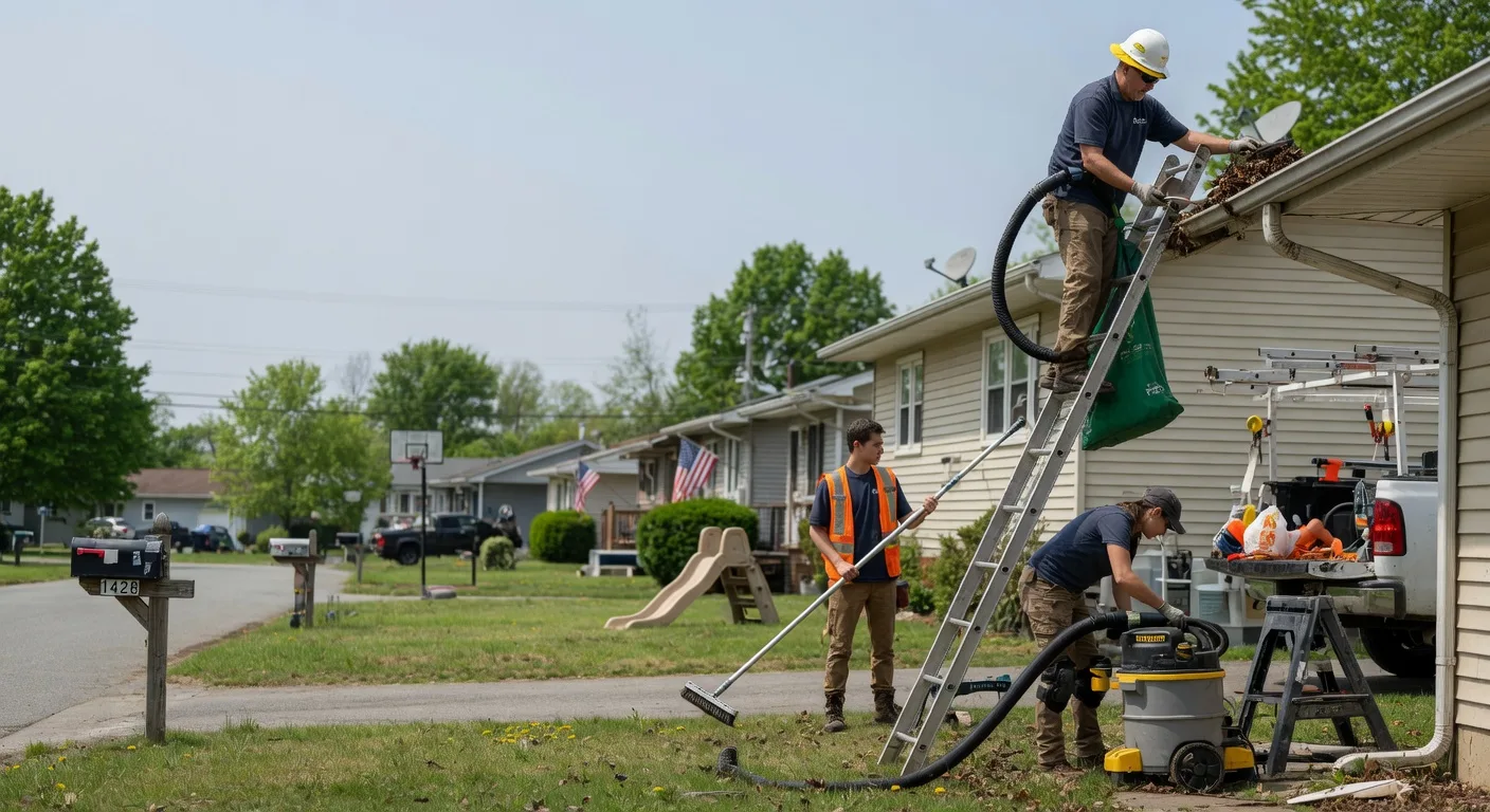 Gutter Installation in Borden, IN near me